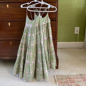 Matching set Little Paisley People Sun dress Easter size 3 & 5